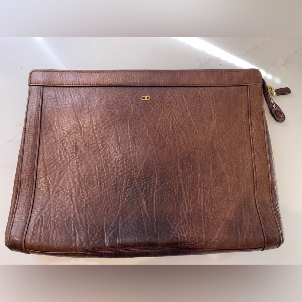 Balenciaga, Vintage Lap Top, Leather Bag. Excellent condition! RARE!